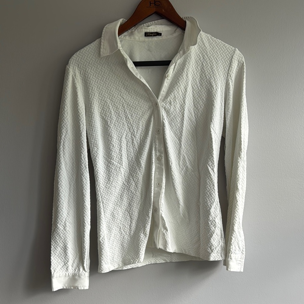 J. McLaughlin White blouse
